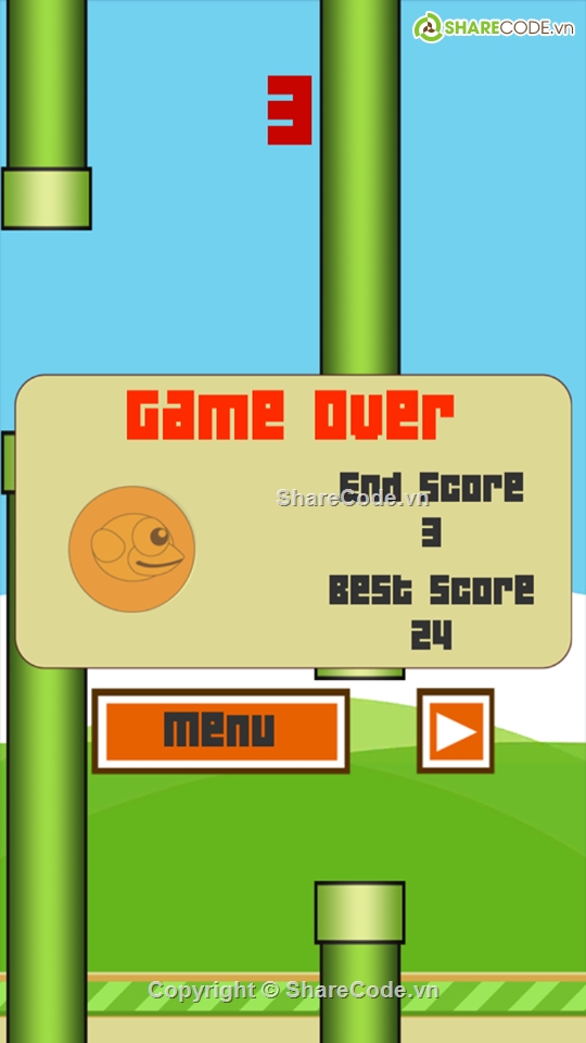 game mobile,game flappy bird,flappy bird,source code flappybird